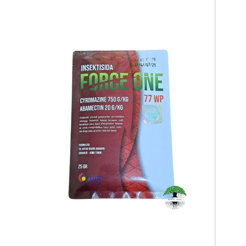 FORCE ONE 25GR insektisida sistemik 77WP untuk mengatasi trips,serangga,lalat