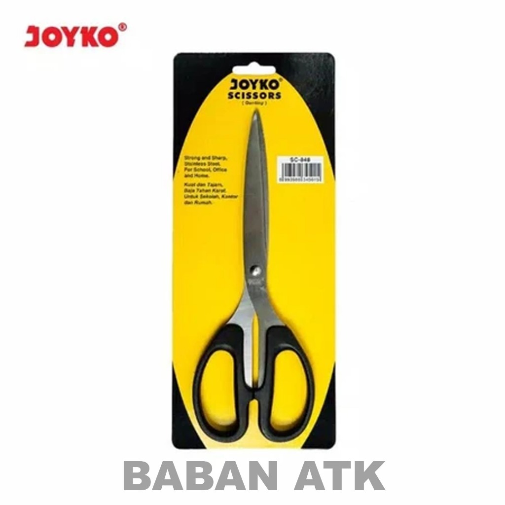 

Gunting Besar Joyko SC-848 Kuat Tajam Tahan Karat