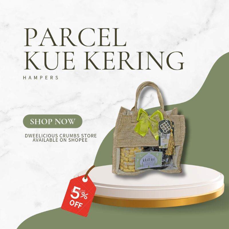 

Parcel Lebaran Kue Kering Dweelicious Crumbs Homemade