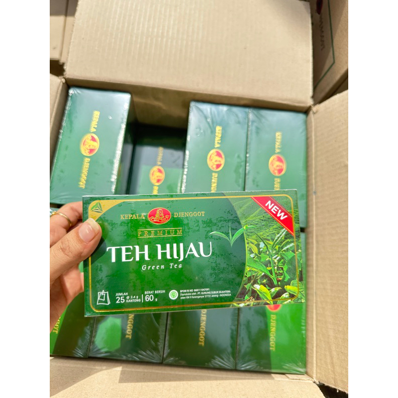 

TEH HIJAU PREMIUM Kepala Djenggot 25bag / Green Tea Premium