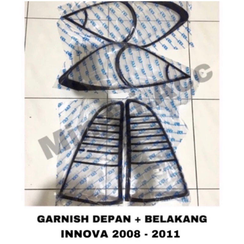 GARNISH LAMPU DEPAN + BELAKANG INNOVA NEW 2008-2010