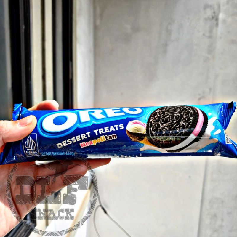 

new oreo neapolitan 131 gram exp 3 Januari 2026
