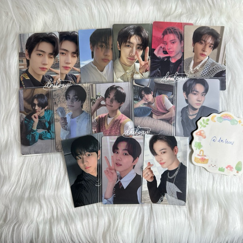 SPECIAL PHOTOCARD ENHYPEN SUNGHOON TUSPI JUNGWON POTTER HANAKAI ODDYSEUS ENHYPEN OFFICIAL