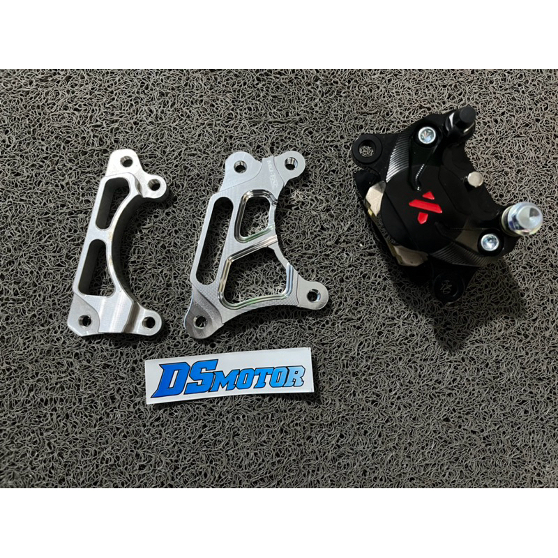 breket dudukan kaliper brcmbo KTC kytaco 2P 2Piston stylo 160 cbs Stylo160 cbs 220mm & 260mm CNC alu