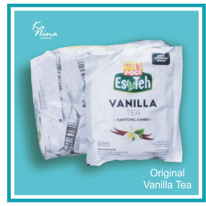 

TEH VANILLA KANTONG JUMBO 1 PACK ISI 10 BUNGKUS