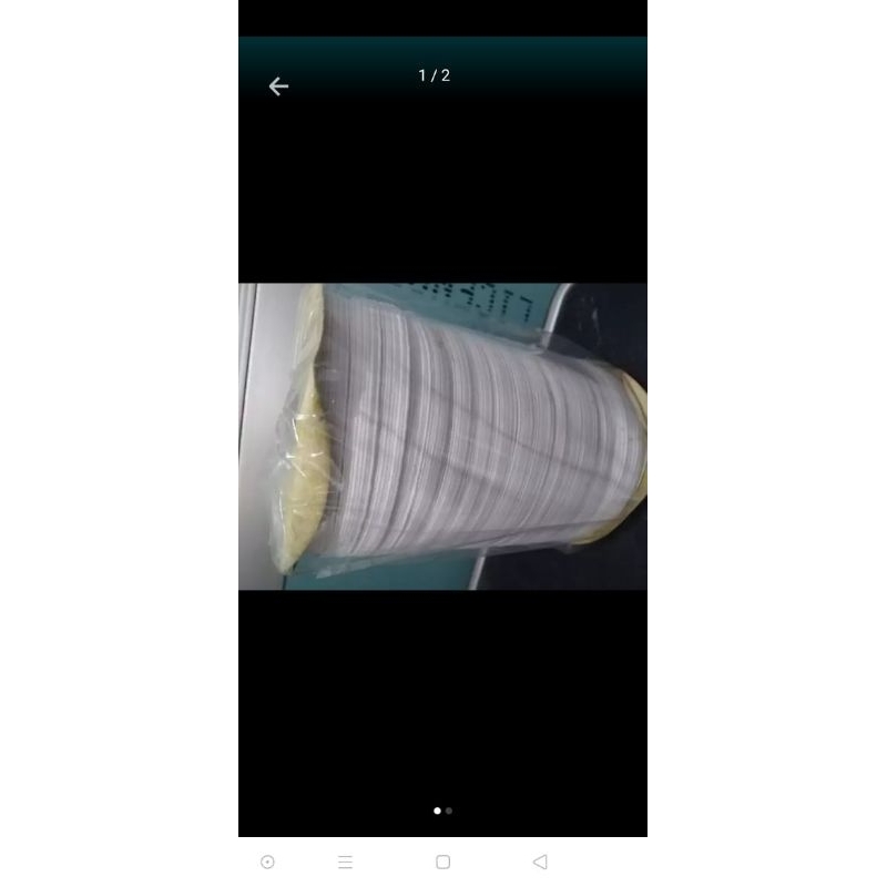 elastik 1 cm putih meter