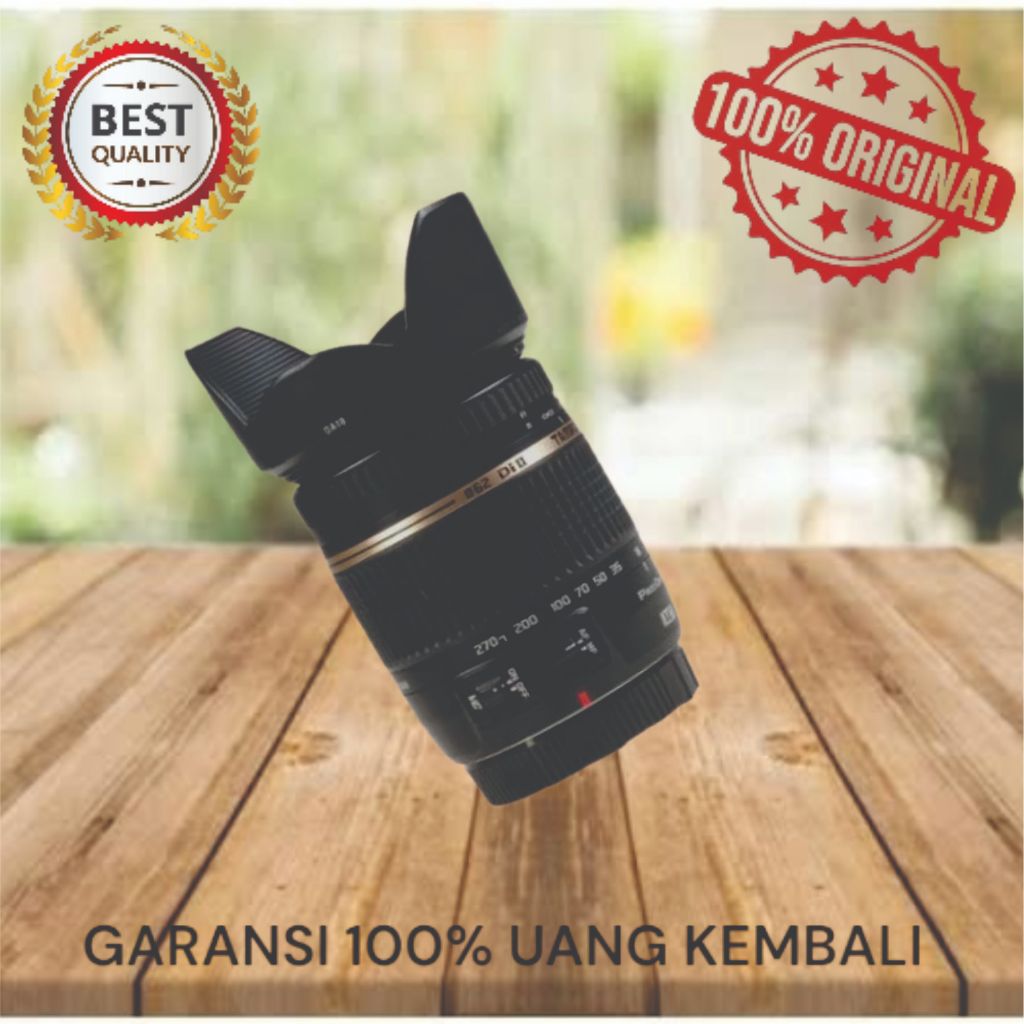 TAMRON 18-270MM VC FOR CANON/NIKON MURAH ORIGINAL BERKUALITAS