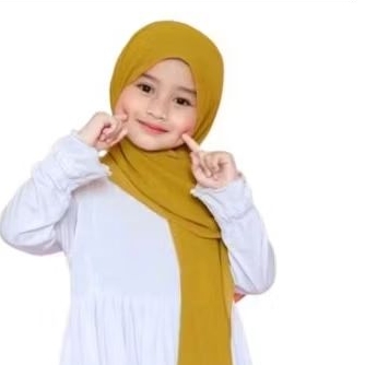 pashmina instan anak kerudung instan anak 3-10 tahun