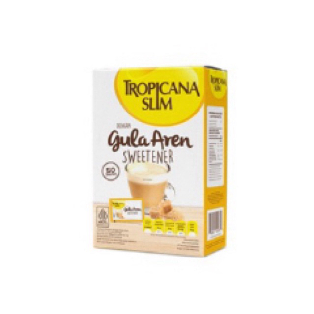 

TROPICANA SLIM GULA AREN SWEETENER 50x2GR