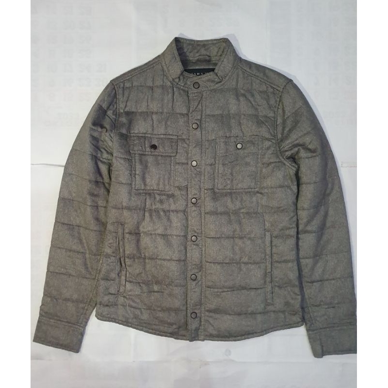 Zara Man Bikers Suede Jacket