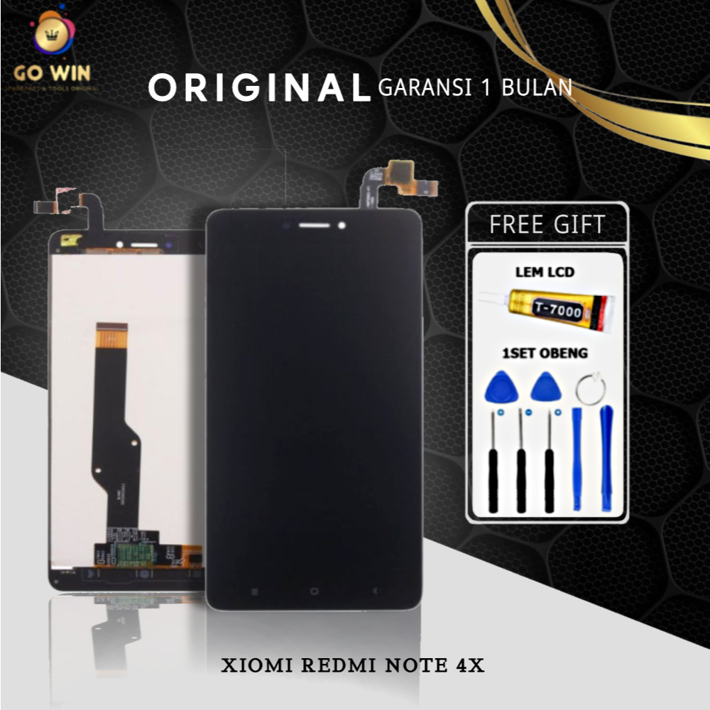 ORIGINAL LCD XIOMI REDMI NOTE 4X FULLSET TOUCHSCREEN