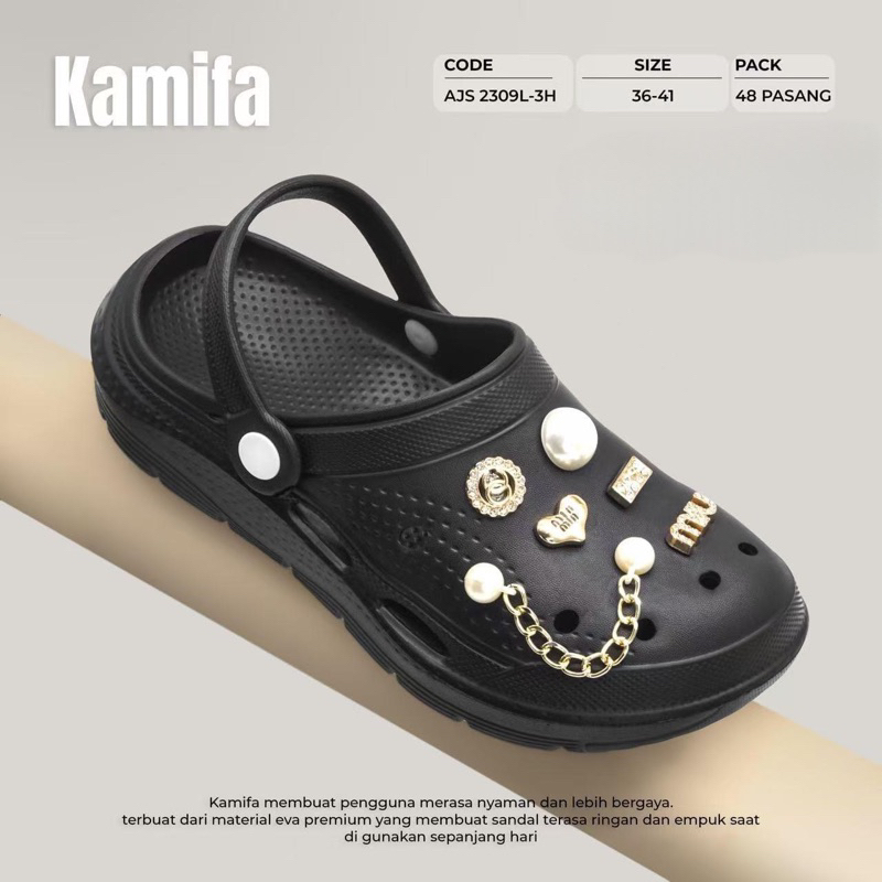 Kamifa Sandal Bakpao Wanita Sandal Fashion Wanita Sandal Terbaru