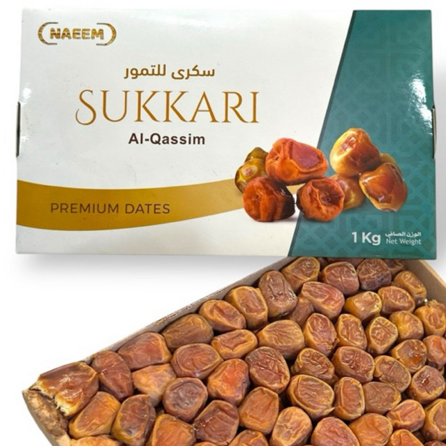 

Kurma Sukari 1Kg Naeem Sukari AlQassim