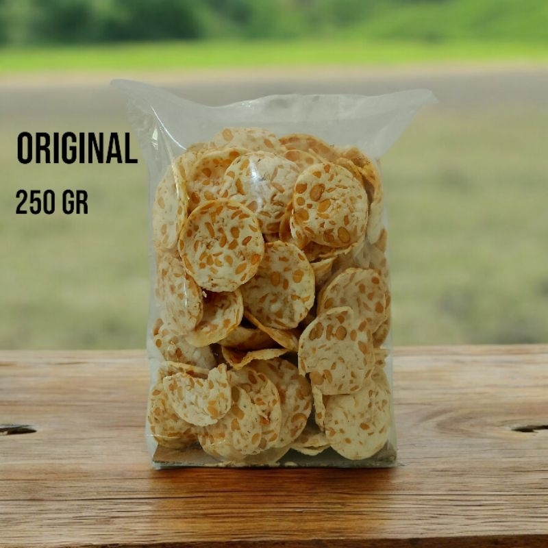 

KERIPIK TEMPE SAGU ORIGINAL 250 gr/ 500gr / 1kg