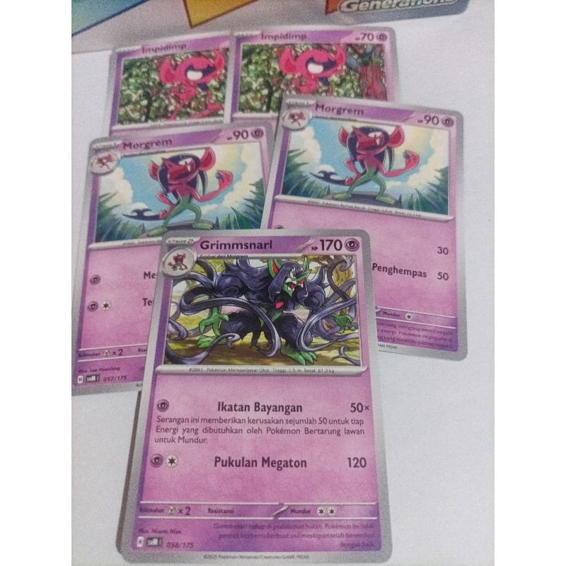 Grimmsnarl 058/175 - Evoline - Pokemon TCG Indonesia