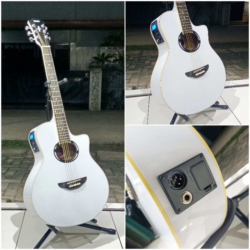 Gitar akustik elektrik yamaha apx500ii custom hight quality berkualitas