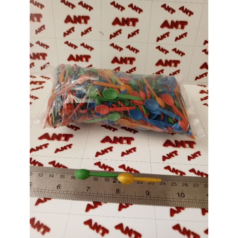 100gr Mainan Sendok Mini / Mangkok Mini / Piring Mini / Gelas Mini / Sendok Mainan Coklat / Sendok K