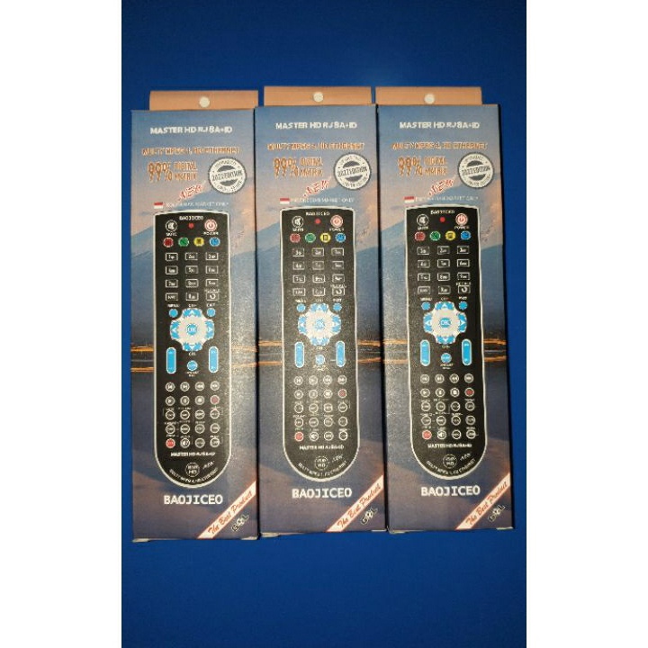 Flash remot multy master hd mp4 orinaluntuk reciver indihome BAOJI
