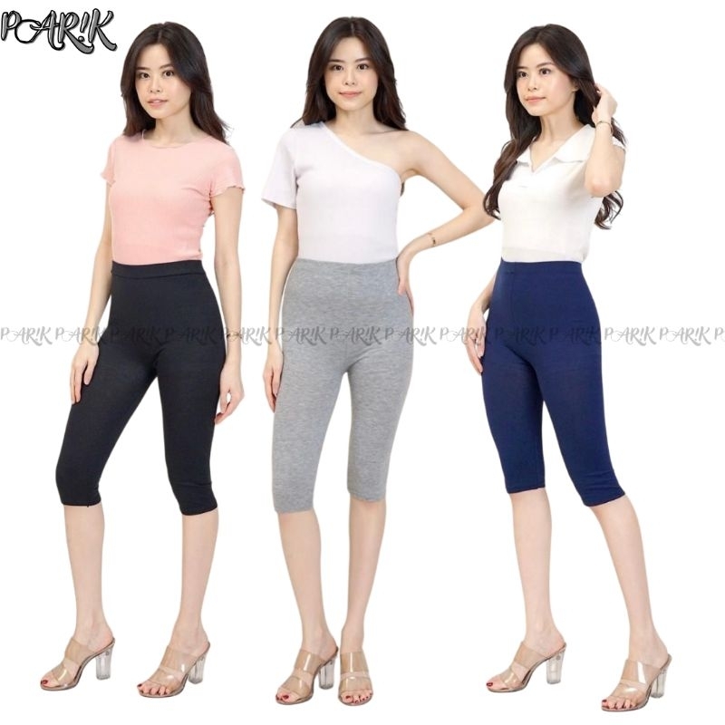 Leging Kaos Wanita 7/8 - Lejing Wanita Tebal - Lejing Wanita Import Tebal - Celana Legging 7/8  Legg