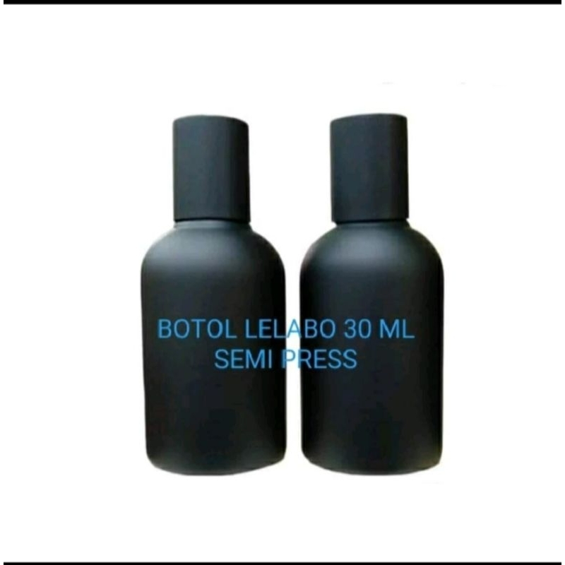 BOTOL PARFUME LELABO 30ML HITAM DOFF SEMI PRESS