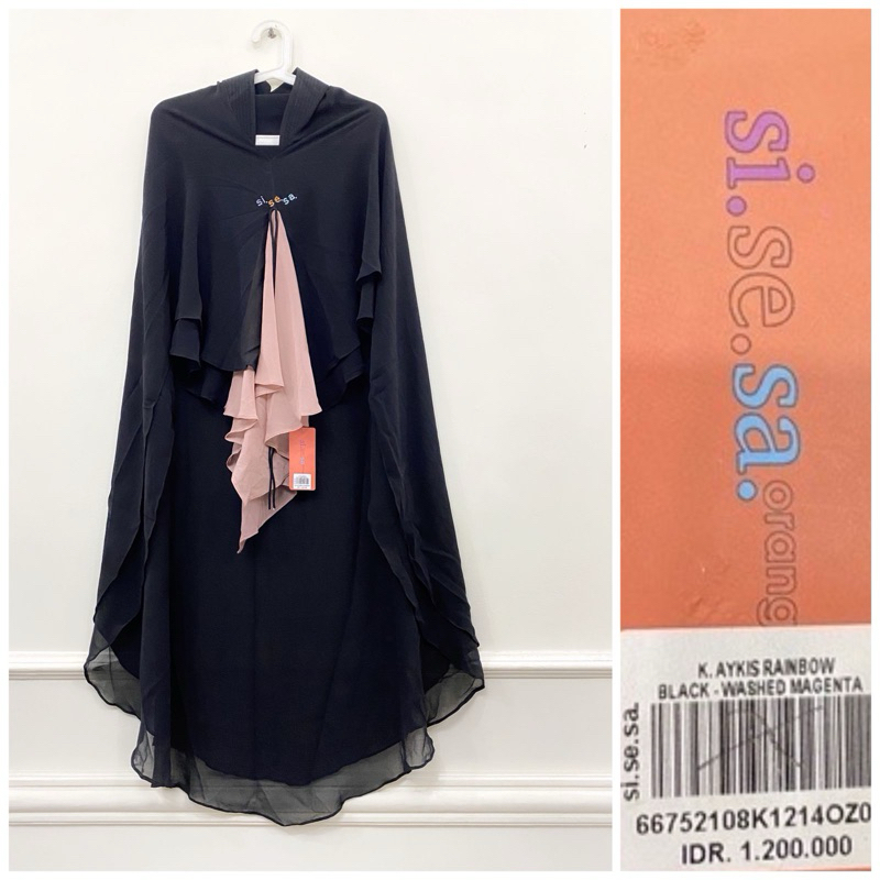 sisesa khimar black