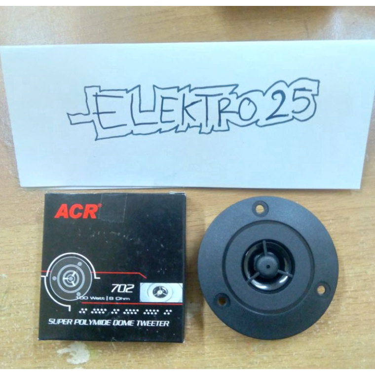 Spesial TWEETER MAGNET 72 ACR POLYMIDE DOME TWEETER ACR ORINAL