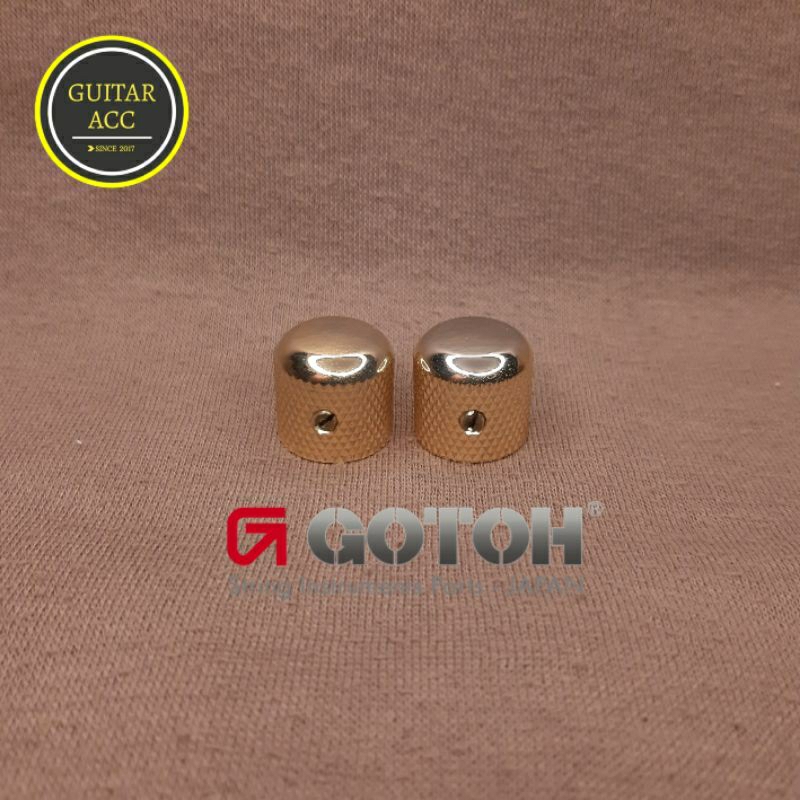 Knob potensio gitar Gotoh gold 2 pcs