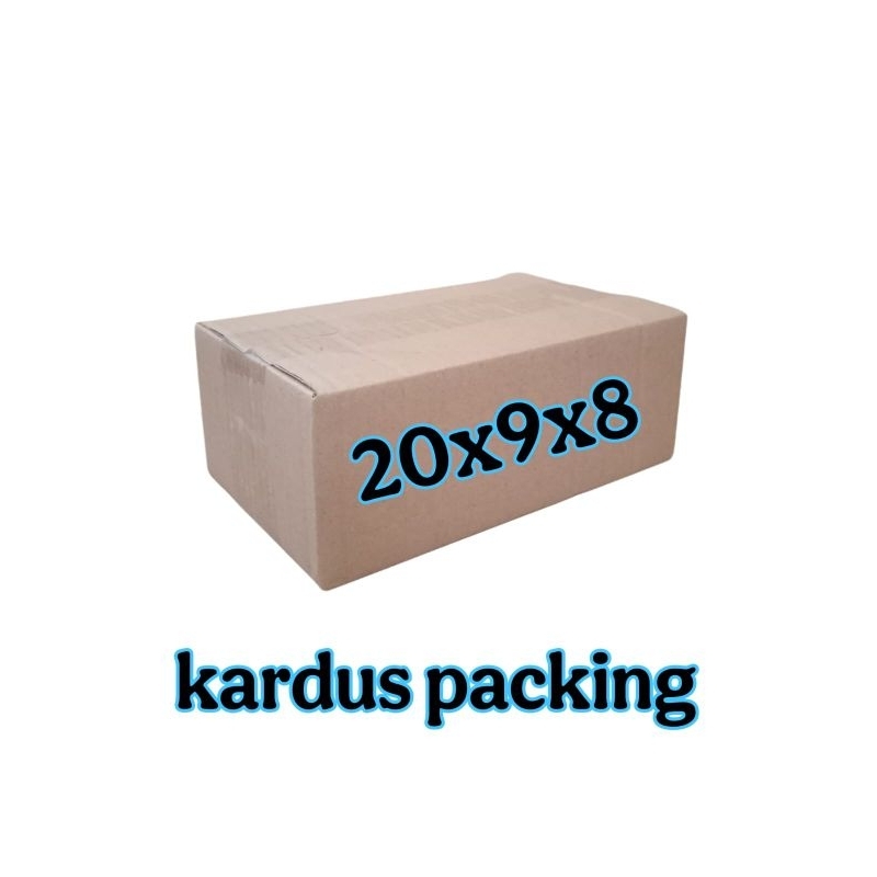 

kardus packing UK 20x9x8 kardus besar kardus kecil