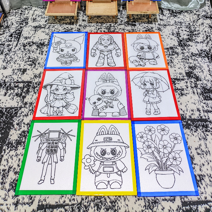 

GROSIR STEROFOAM LUKIS TERMURAH ISI 30PCS UKURAN 30X40