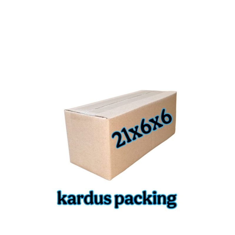 

kardus packing UK 21x6x6 kardus kecil kardus besar