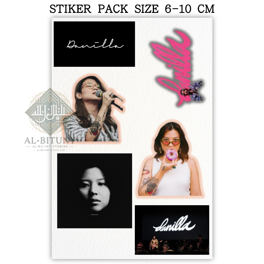 

Sticker Pack Aesthetic Danila– Ukuran 6-8 cm | Stiker Waterproof & High Quality