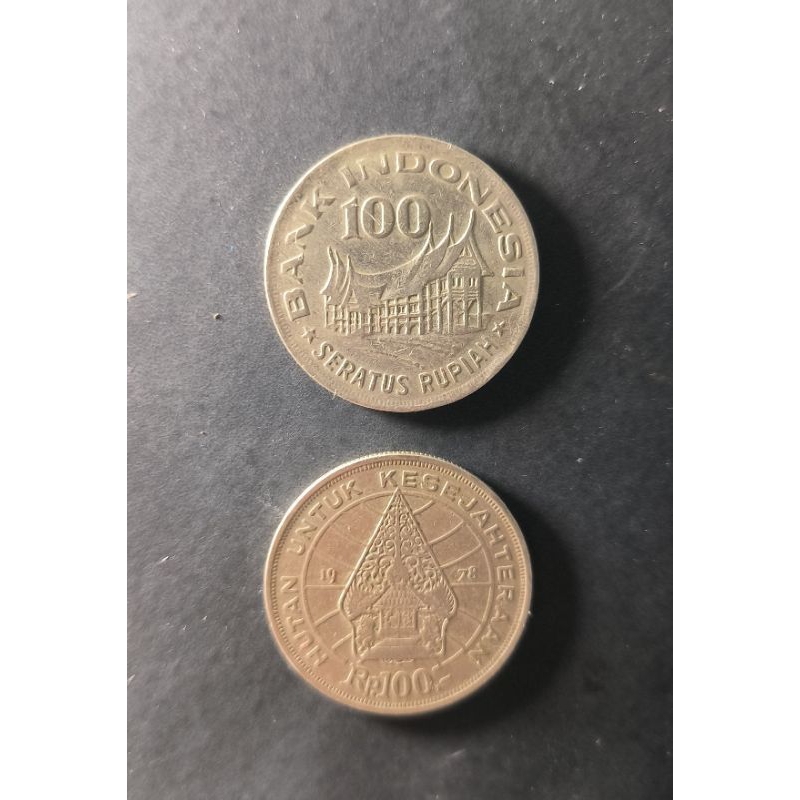 uang koin 100 tahun 1978