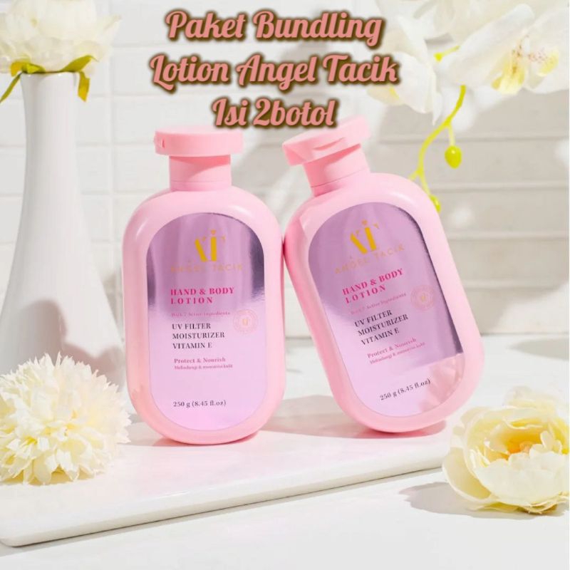 Paket Bundling Body Lotion Angel Tacik isi 2botol / Paket Hemat Lotion Angel Tacik