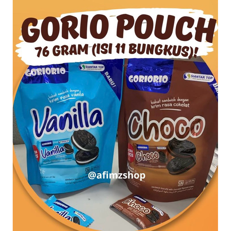 

*NEW* GOROIORIO POUCH ISI 11 bungkus By Siantar top