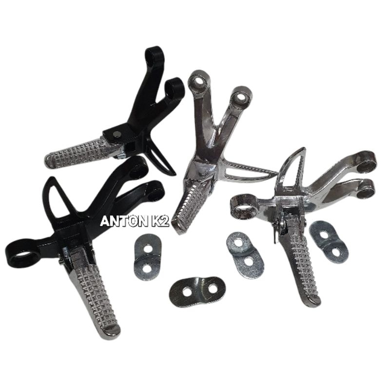 FOOTSTEP GANTUNG/STEP PIJAKAN INJAKAN KAKI BELAKANG MOTOR SATRIA FU/SONIC 150/JUPITER Z/JUPITER MX/V