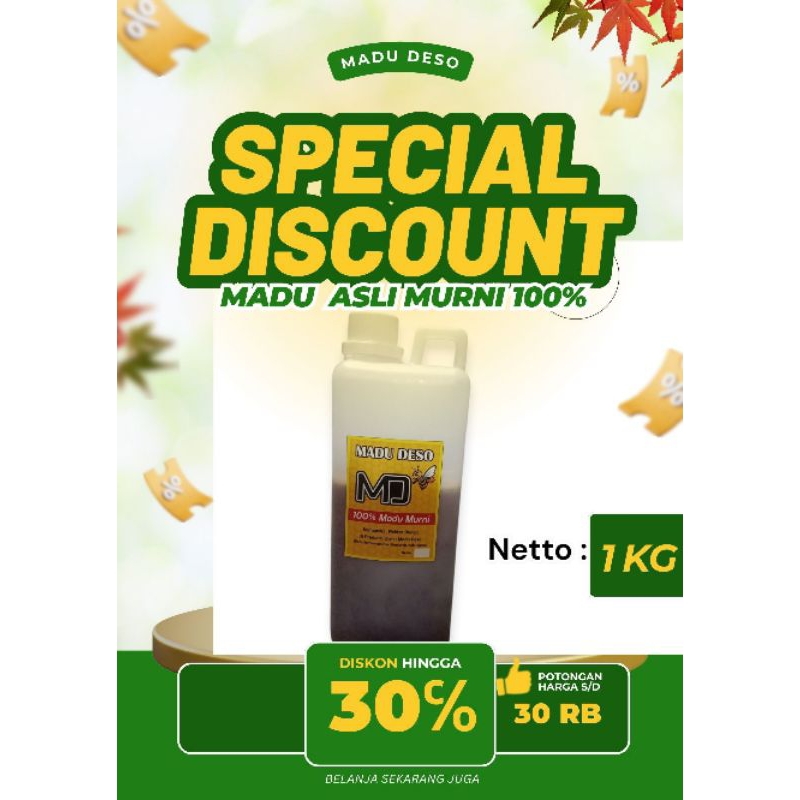 

MADU ASLI/MADU MURNI/MADU SUPER/MADU PREMIUM 100℅