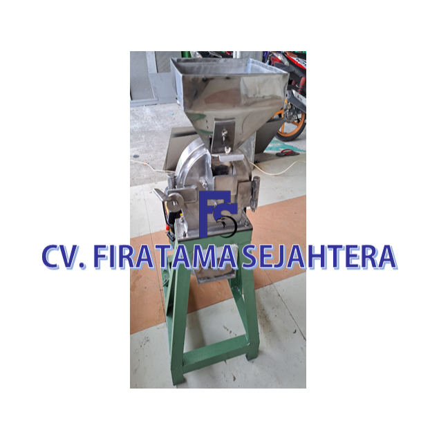 Mesin Penepung Jagung - Penepung Pakan Ikan Disk mill FFC 15 Stainless Steel Tanpa Mesin Penggerak