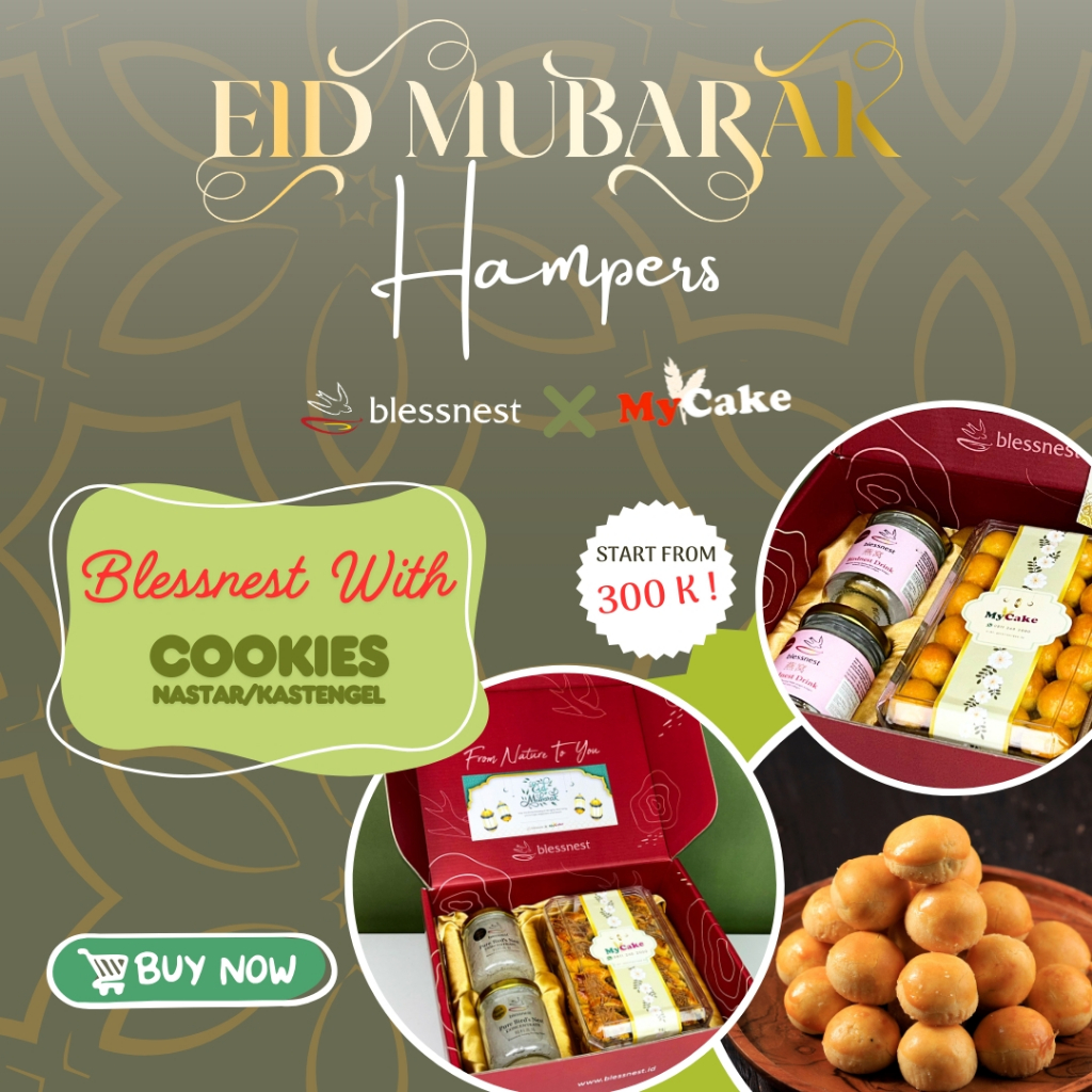 

Hampers Lebaran Minuman sarang walet + cookies
