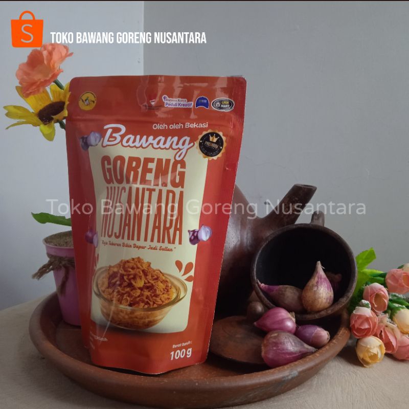 

Bawang Goreng Nusantara @100Gram 1 Pack