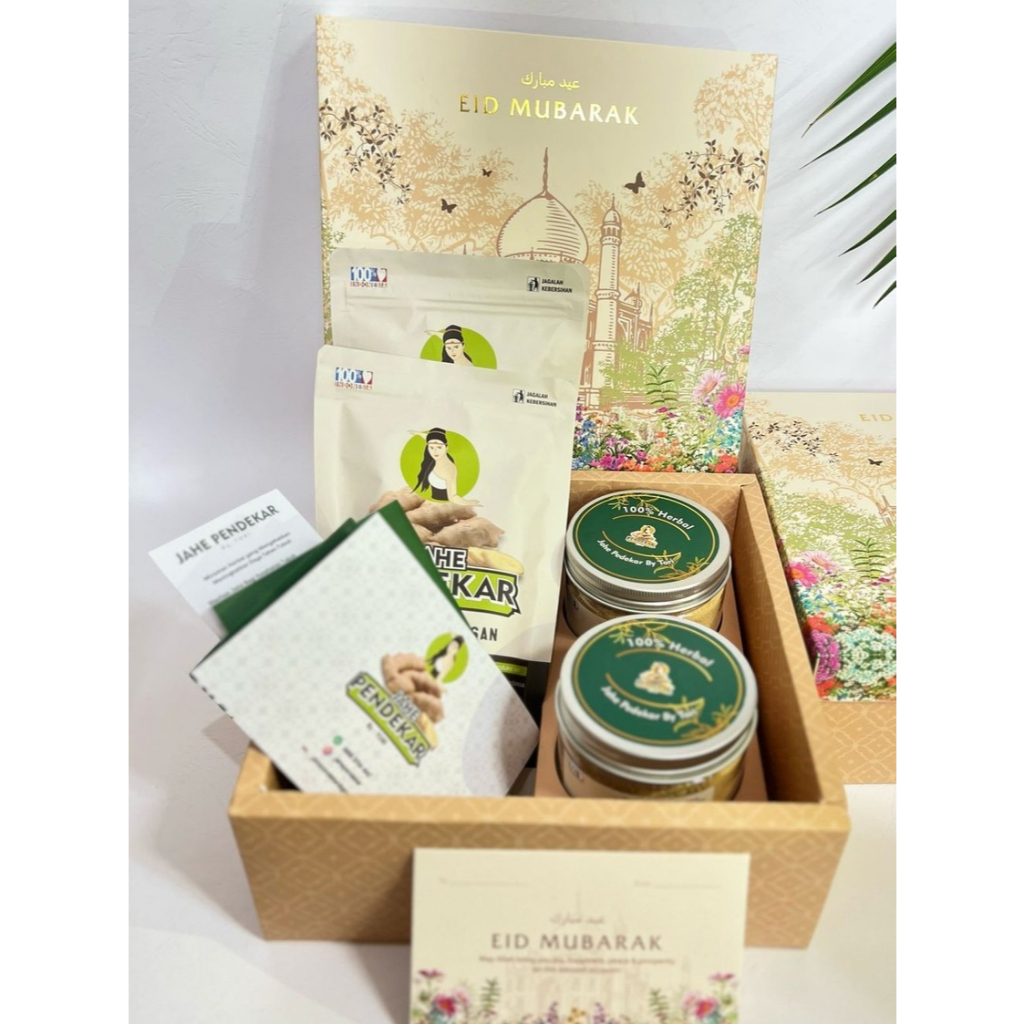 

Hampers Exclusive Idul Fitri Jahe Pendekar By Tori Include Paper Bag Premium