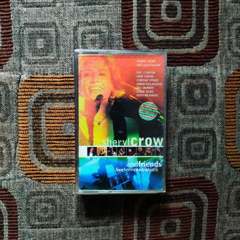 kaset pita SHERYL CROW-andFRIENDS LIVEfromCENTRALPARK