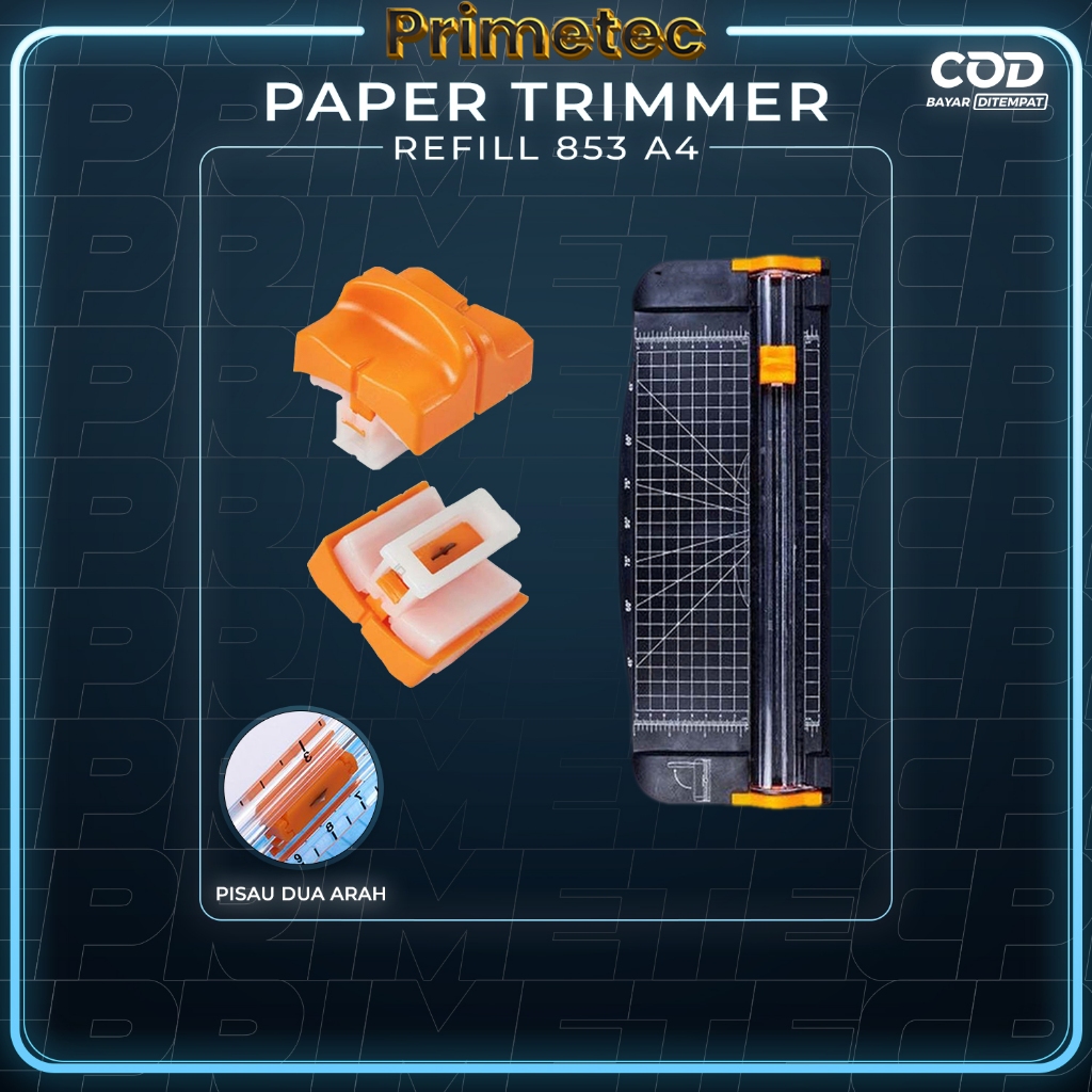 

REFILL Paper Trimmer A4 / Pemotong Kertas PC-1637 853 A4