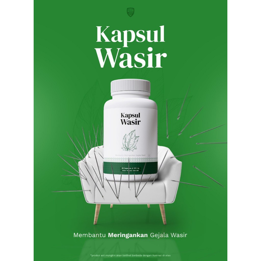 Kapsul Wasir - Suplemen Herbal Mengatasi Wasir