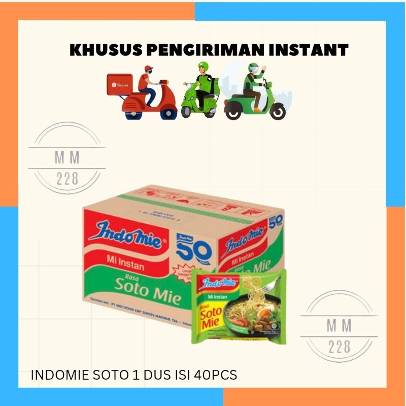 

INDOMIE SOTO KARTON DUS