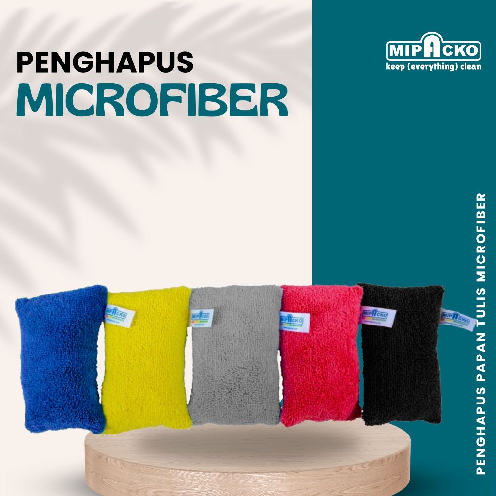 

Mipacko Penghapus Papan Tulis Microfiber