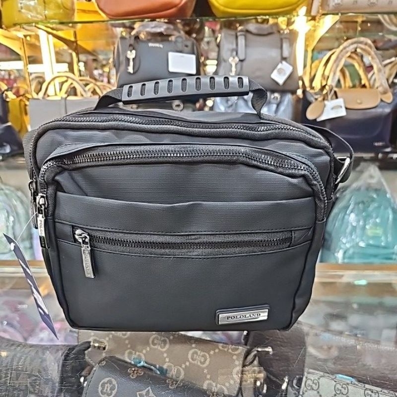 tas selempang tas samping tas bahu pria polo land