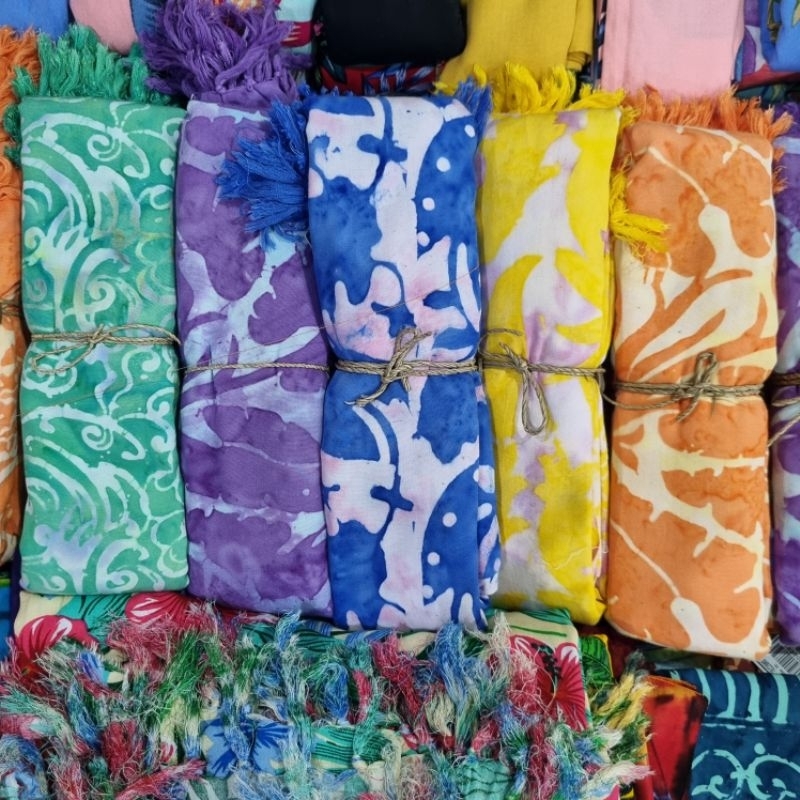 KAIN PANTAI BATIK MERK JOGER OLEH OLEH BALI. SARUNG PANTAI BALI