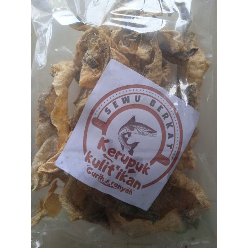 

Kerupuk Kulit Ikan Barakuda