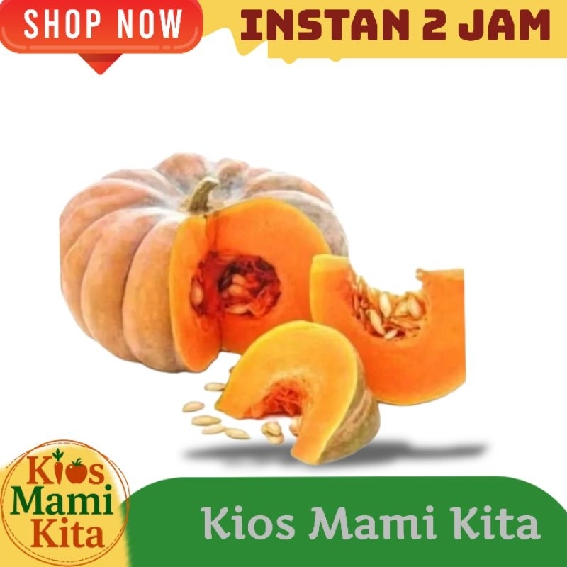 

Waloh Labu Kuning Pumpkin 500 gr