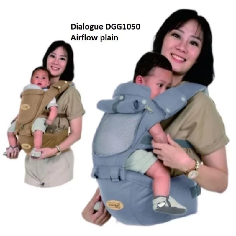 Hipseat Bayi Dialogue / Gendongan Depan Ransel Baby